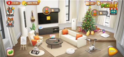 圖3：《夢(mèng)幻花園》小米定制主題房間